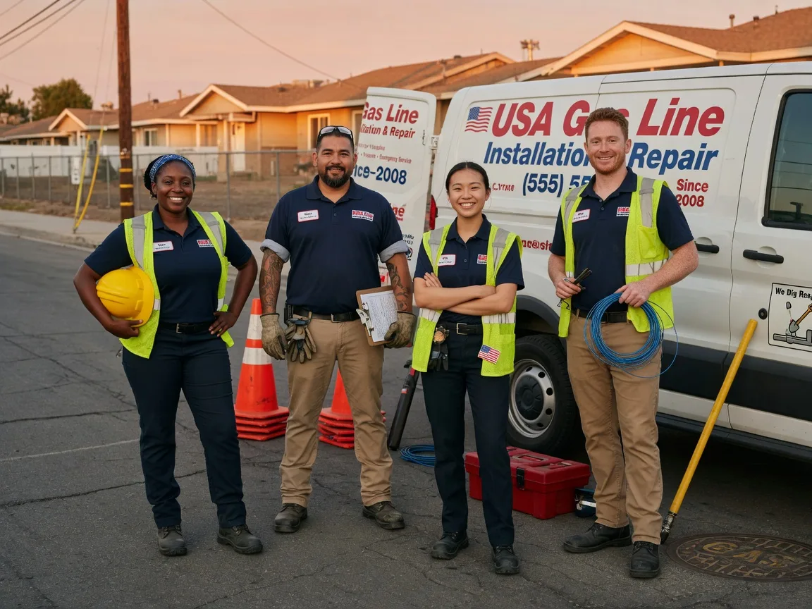 Gas Line Installation company in Olivia, NC